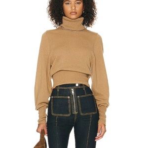 Helsa Aren Cashmere Turtleneck Sweater